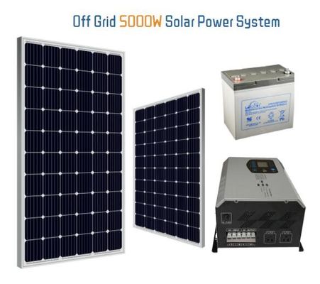 Ausgangsausrüstungs-volles Haus-Sonnensystem der Solarenergie-5KW