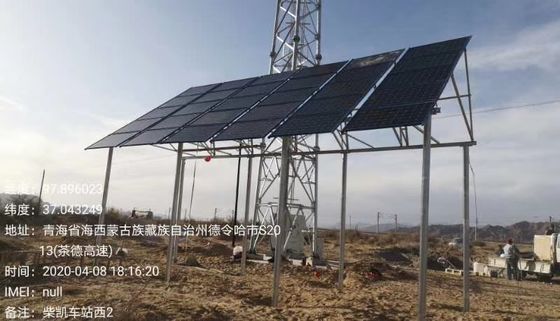Solarenergie-System-hybride angetriebene zelluläre SolarBasisstationen 1.15KW BTS