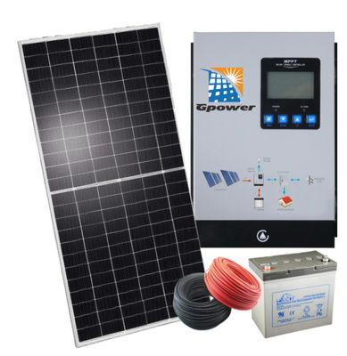 Hybrides Inverter-Sonnensystem GPOWER 5KW mit Batterie-Bank