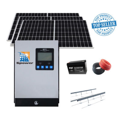 Gitter-Sonnensystem-Gitter-Bindung Solar-Kit With Battery Backup 240VAC 50A hybride