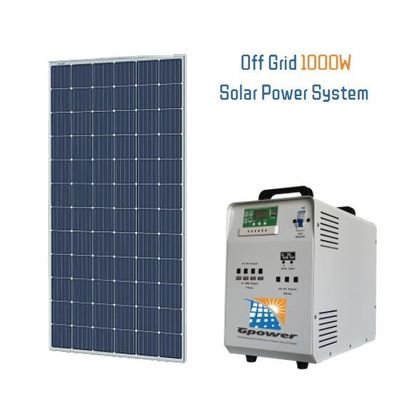 Sonnenkollektor-Ausrüstung der DIY-Solarhauptsystem-Energiegewinnungs-1000W