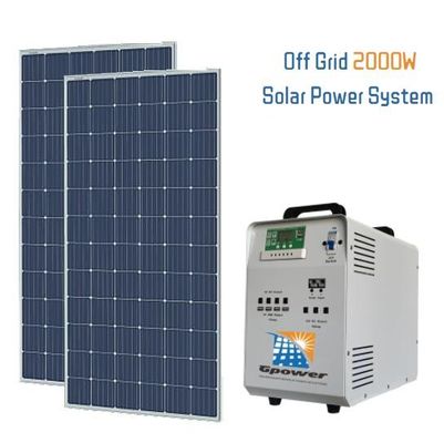 Wohnsolarstromsysteme der Solarenergie-2kW des Kraftwerkspark-TUV