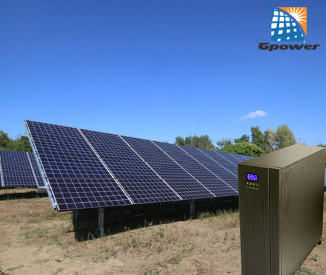 TUV auf Gitter-Sonnenkollektor-Ausrüstungs-Gitter schloss PV-System für Fernbauernhöfe an
